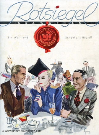 Gerd Grimm, Rotsiegel Krawatten, 1939